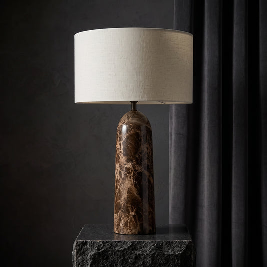 Bordslampa Emperador Marmor Torino – H 52 × B 35 cm
