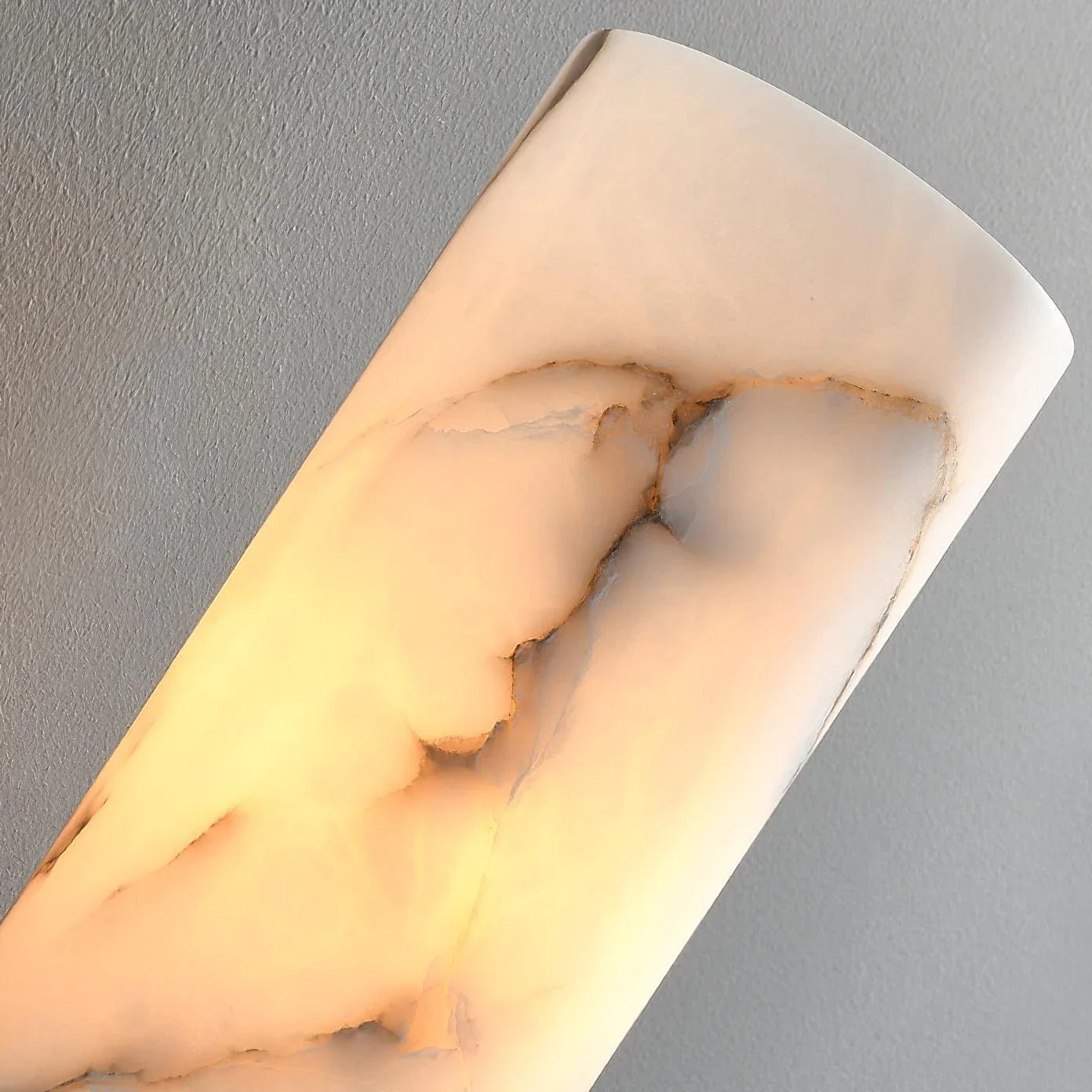 Ansu Vägglampa Marmor – Modern Elegans i Koppar & LED - Mandset