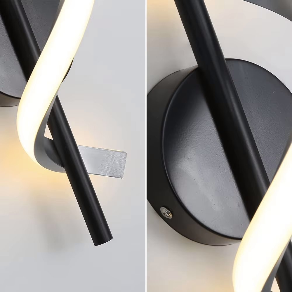 Vägglampa LED Inomhus - Aluminiumdesign - Mandset