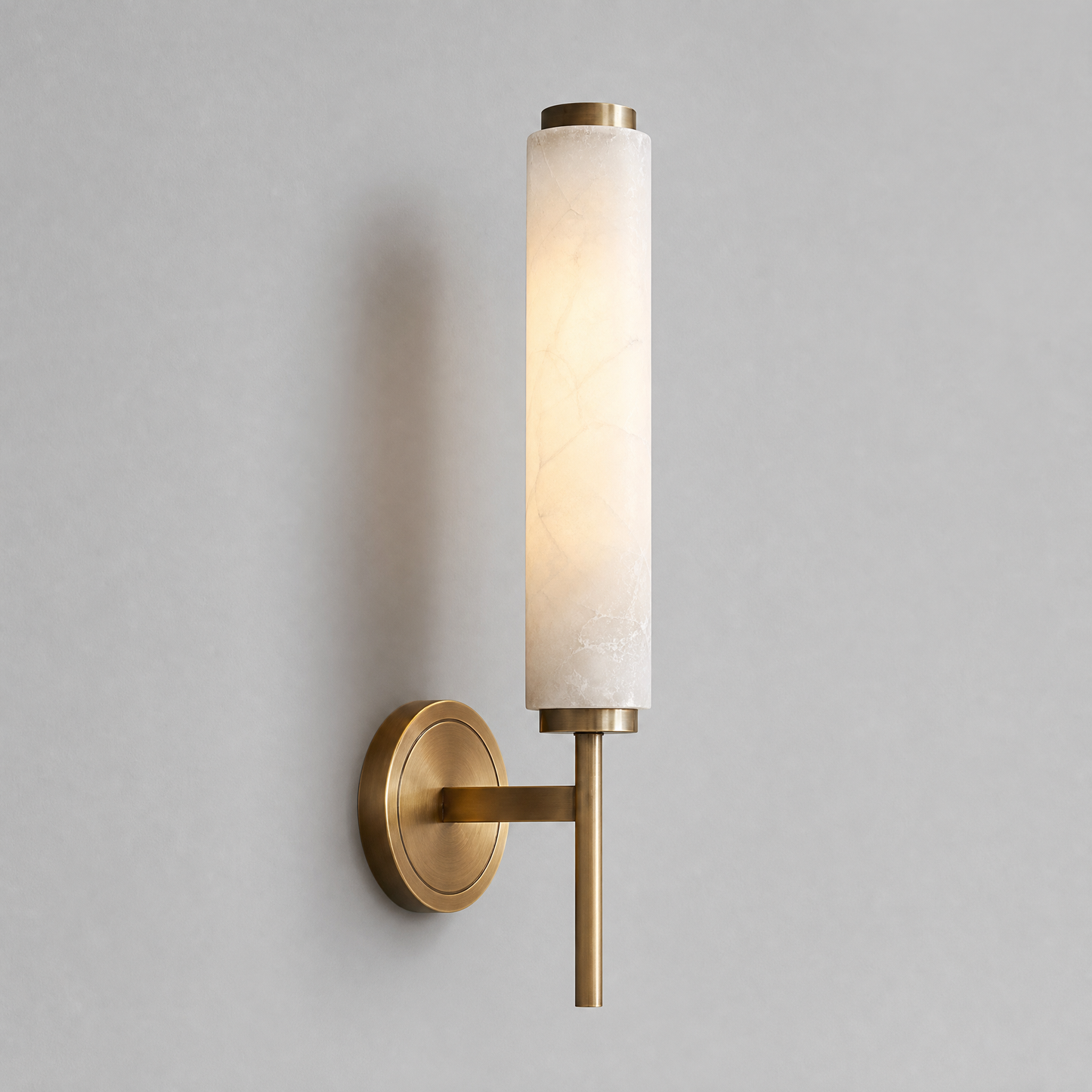 Vägglampa Marmor Guld Roma 48 cm | Äkta Marmor