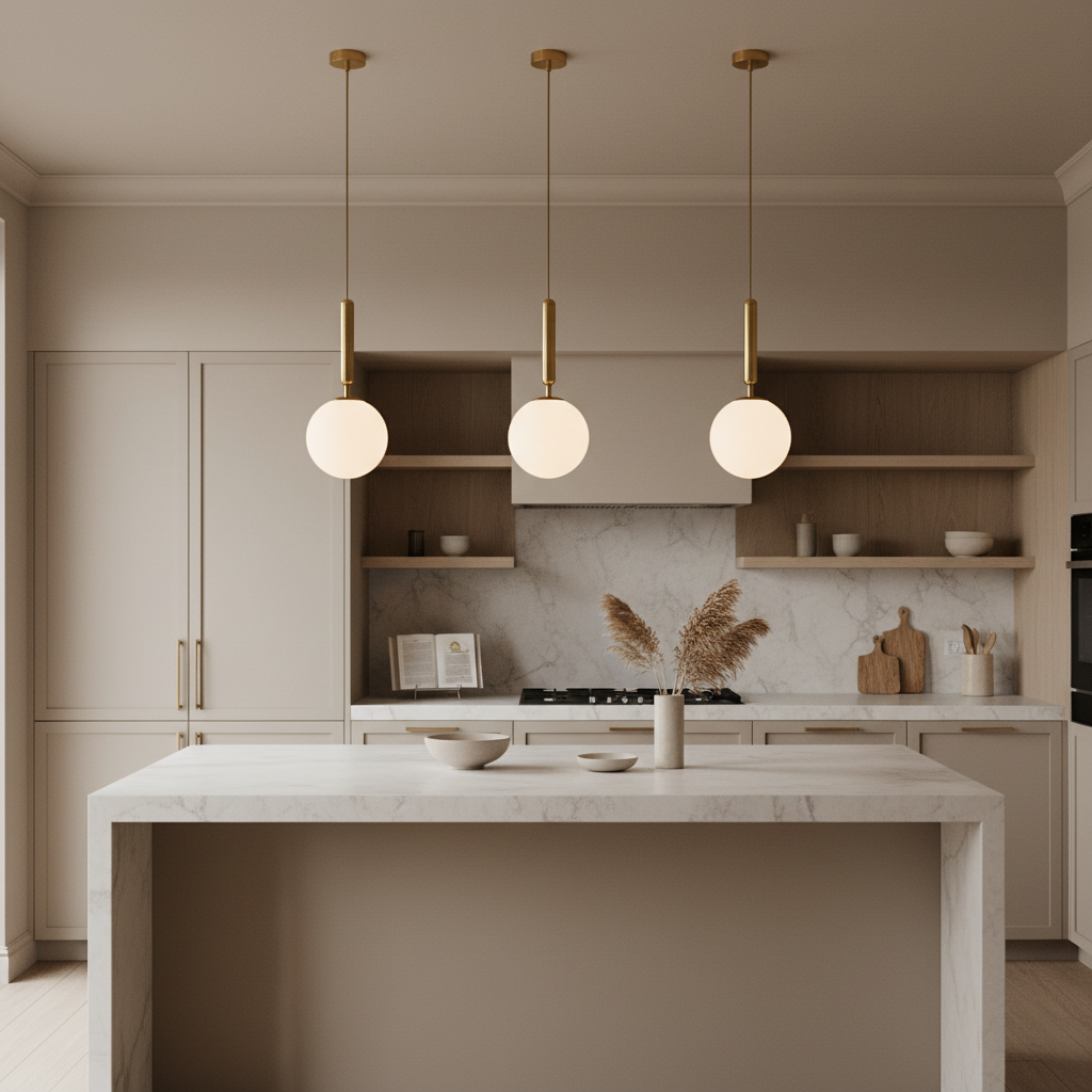Globe Takpendel i Frostad Glas | Modern Pendellampa